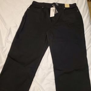 NWT Additions by Chico's black capris